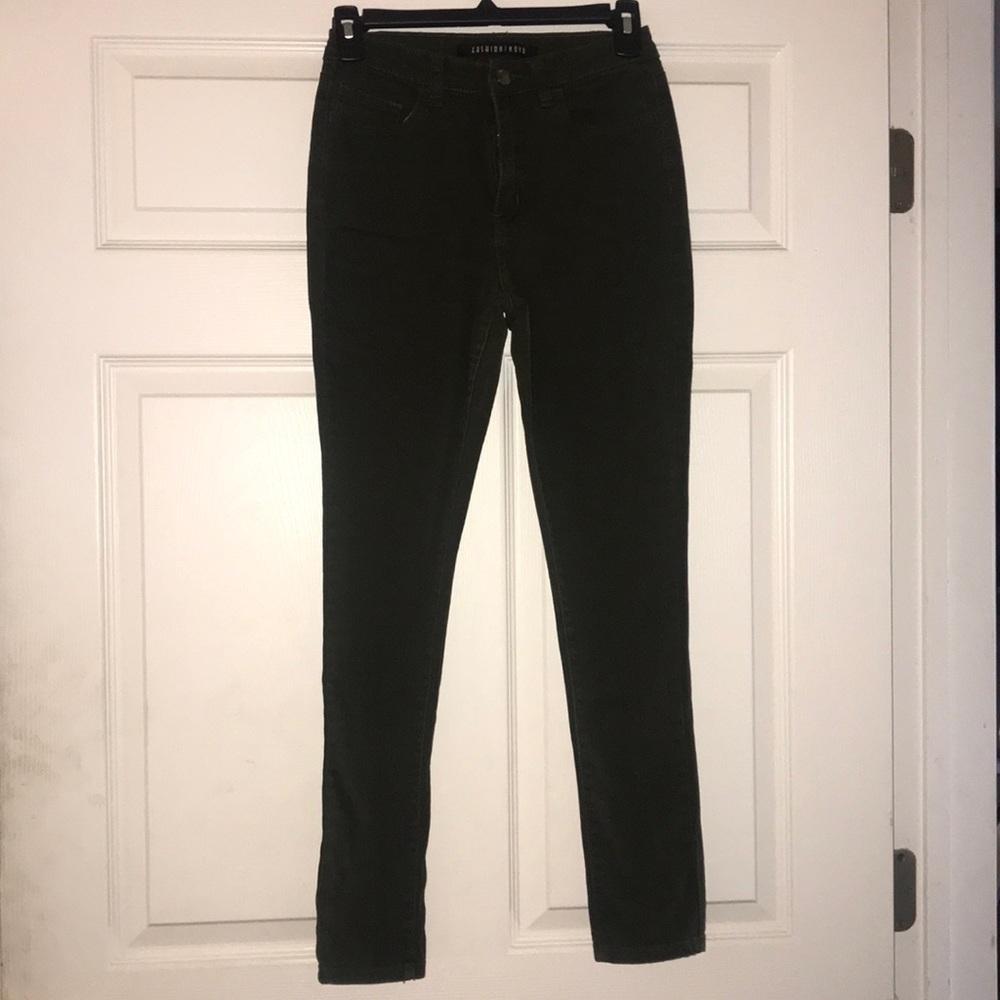 Fashionnova Olive Jean Pants